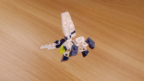Micro brick easy to build 4 legged animal transformer mech - Wing TIger 1 - transformation,transformer,LEGO transformer
