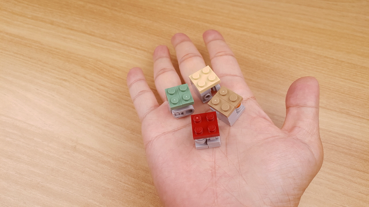 Micro brick easy to build 2x2 cube transformer mech - Cubiskhan
 2 - transformation,transformer,LEGO transformer