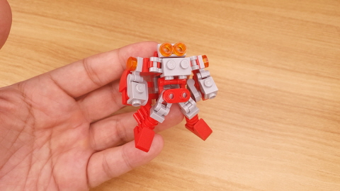 Micro brick Crab combiner transformer mech - Crab Bros 2 - transformation,transformer,LEGO transformer