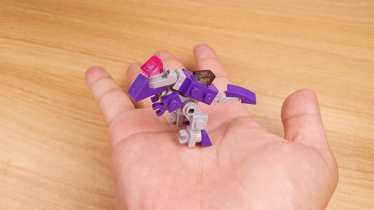 Micro brick T-Rex transformer mech - MegaRex
 2 - transformation,transformer,LEGO transformer
