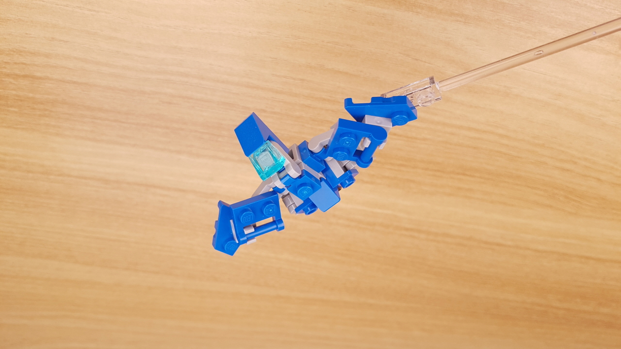 Micro brick Pteranodon transformer mech - BigFoot
 4 - transformation,transformer,LEGO transformer