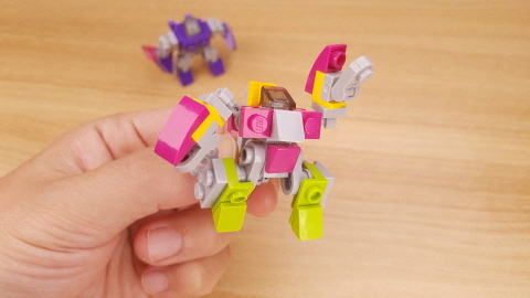 Micro brick Scorpion transformer mech - Scorpong 2 - transformation,transformer,LEGO transformer