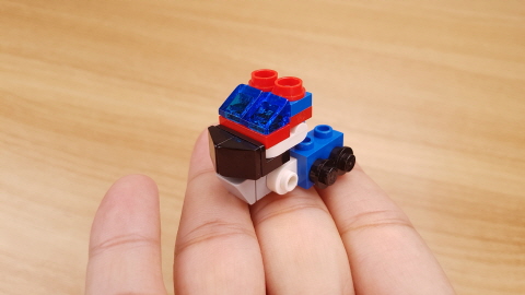 Micro brick trailer truck transformer mech - Trailer Boy 3 - transformation,transformer,LEGO transformer