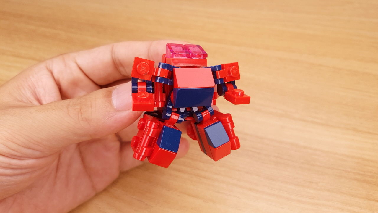 56개 브릭으로 만드는 거미 변신로봇 - 타란티 1 - 변신,변신로봇,레고변신로봇