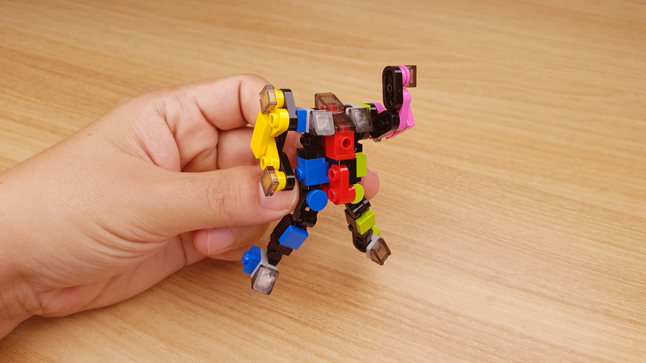 Micro brick train transformer combiners mech - Ex Train Z (similar to Ressha Sentai ToQger)
 1 - transformation,transformer,LEGO transformer