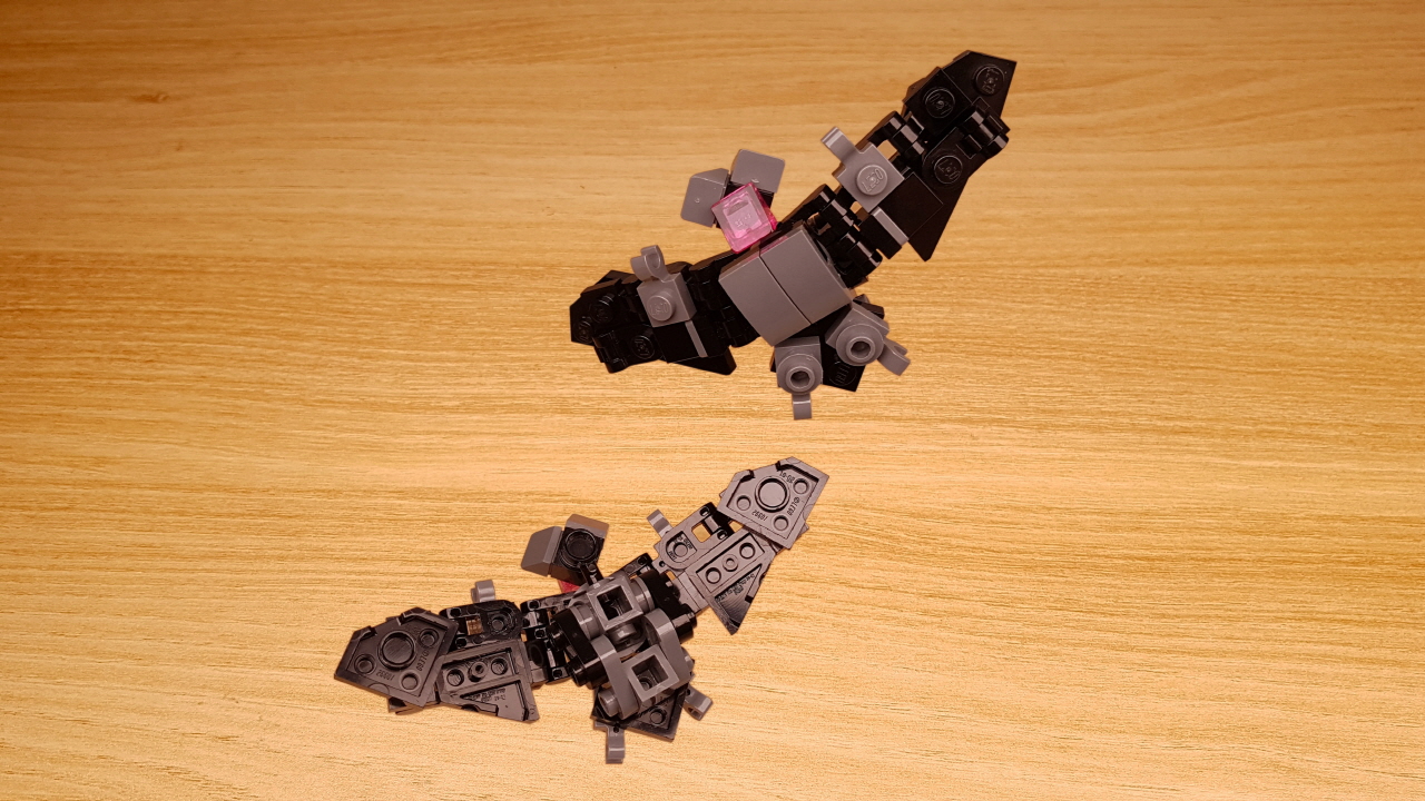 Micro brick transformer mech - Cave Keeper
 2 - transformation,transformer,LEGO transformer