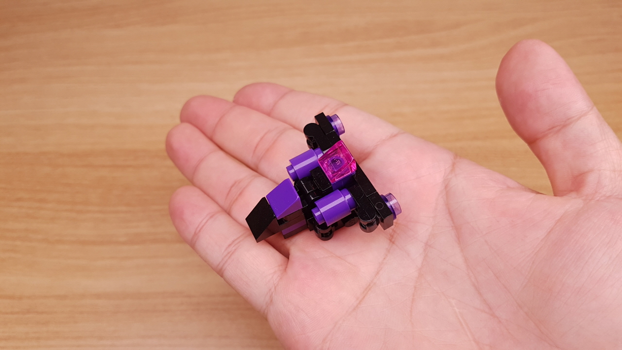 Micro brick transformer mech - Black Pearl
 2 - transformation,transformer,LEGO transformer