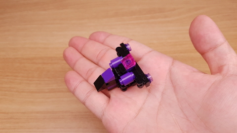 Micro brick transformer mech - Black Pearl 1 - transformation,transformer,LEGO transformer
