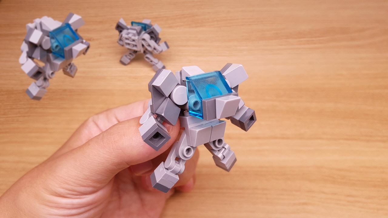 Micro LEGO brick Triceratops dino transformer mech - Tops Ver.2
 1 - transformation,transformer,LEGO transformer