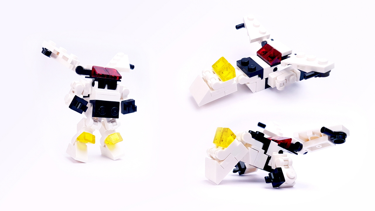 우주비행사와 닮은 미니레고 변신로봇 7 - 변신,변신로봇,레고변신로봇
