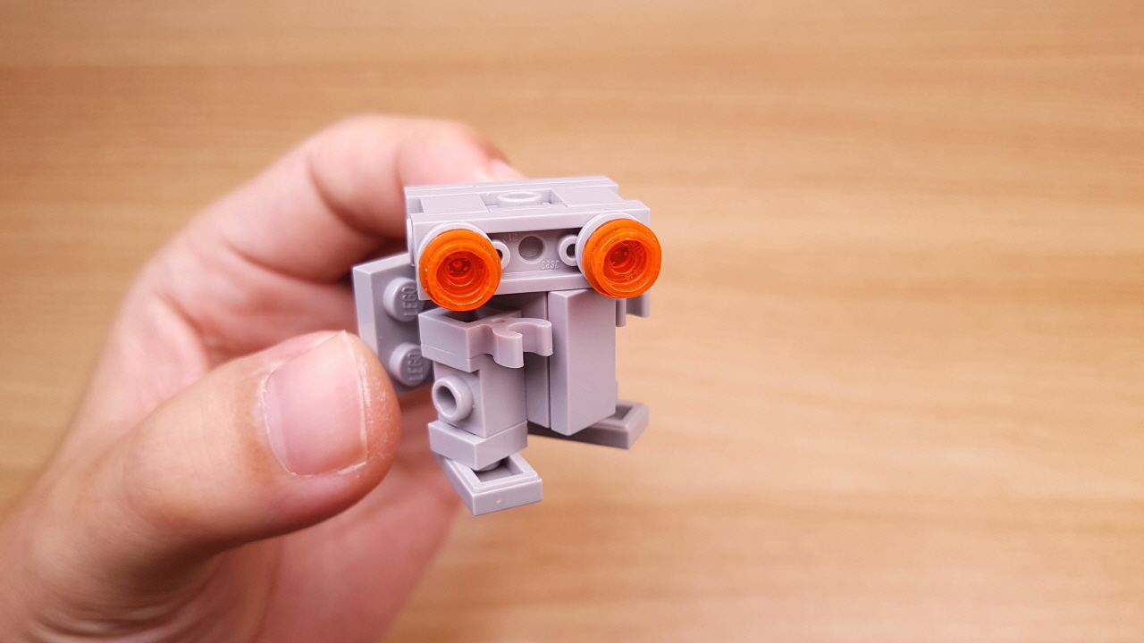 Micro LEGO brick Mars exploration transformer mech - Easy Cubot
 1 - transformation,transformer,LEGO transformer