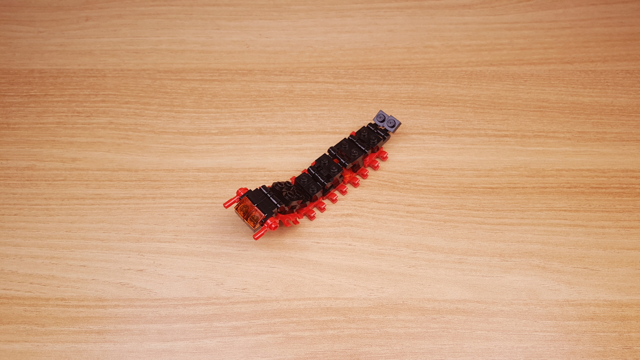 Micro LEGO brick Centipede transformer mech - Centy
 2 - transformation,transformer,LEGO transformer