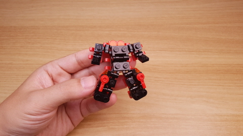 Micro LEGO brick Centipede transformer mech - Centy 2 - transformation,transformer,LEGO transformer