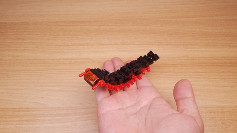 Micro LEGO brick Centipede transformer mech - Centy 4 - transformation,transformer,LEGO transformer