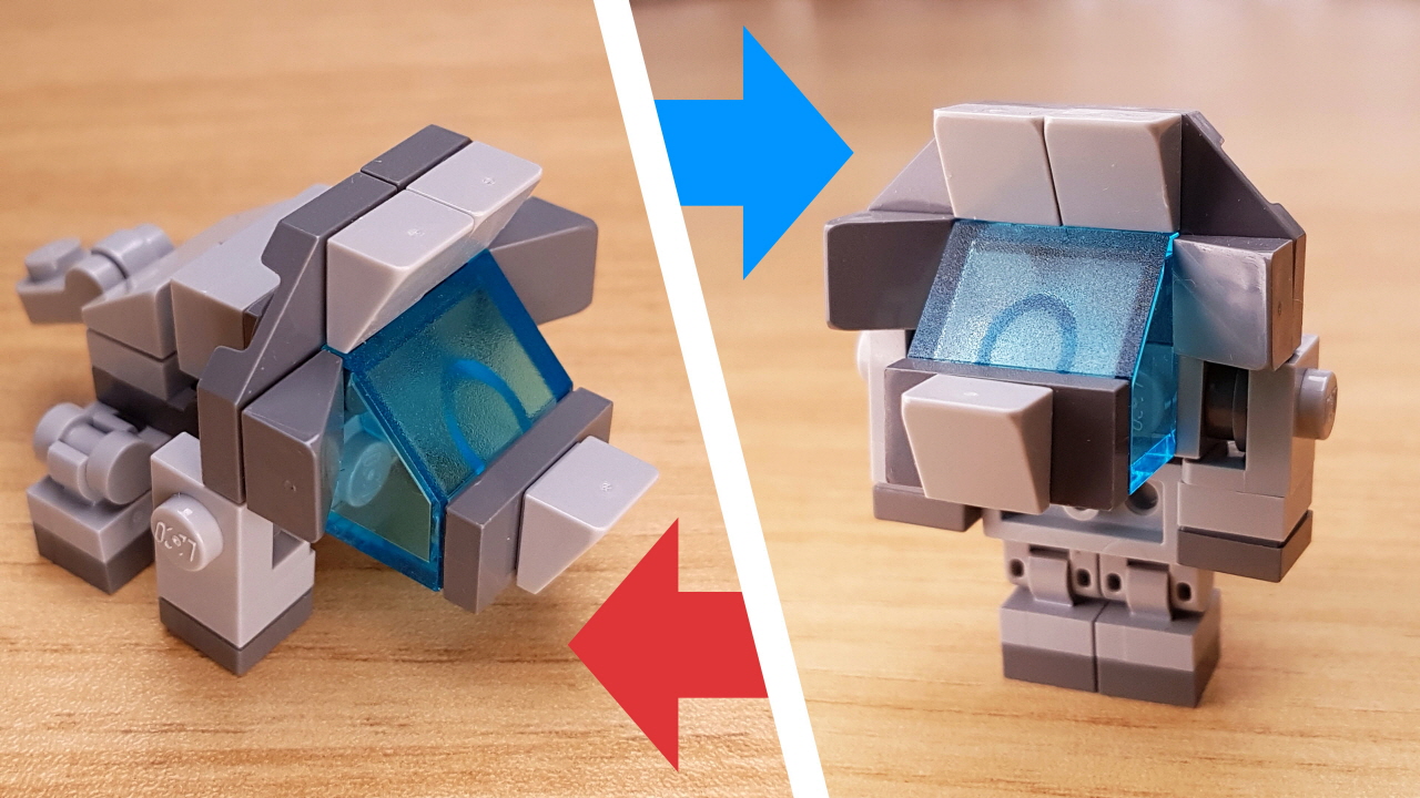 Triceratops Baby Dino Transformer Robot
 0 - transformation,transformer,LEGO transformer