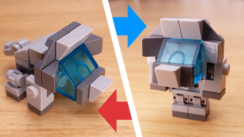 Triceratops Baby Dino Transformer Robot 11 - transformation,transformer,LEGO transformer