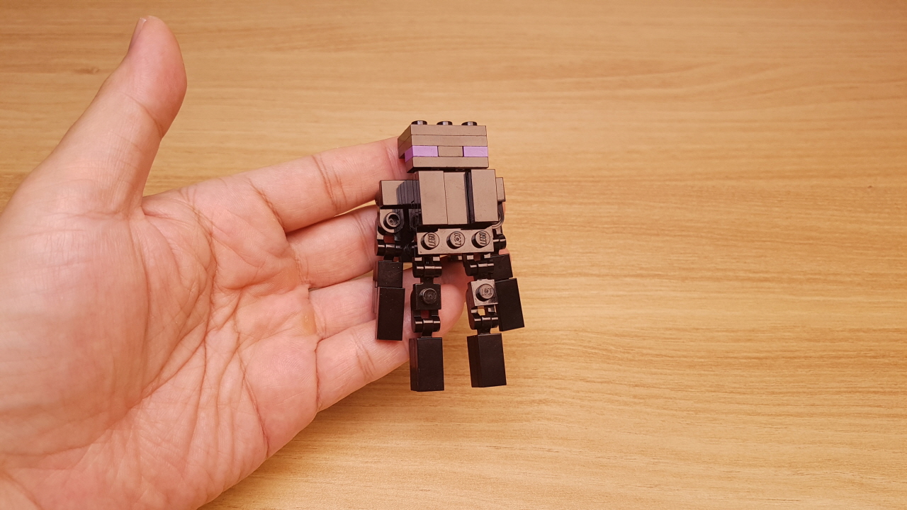 Micro LEGO brick monster mob transformer mech - Lastman (similar to Enderman)
 1 - transformation,transformer,LEGO transformer