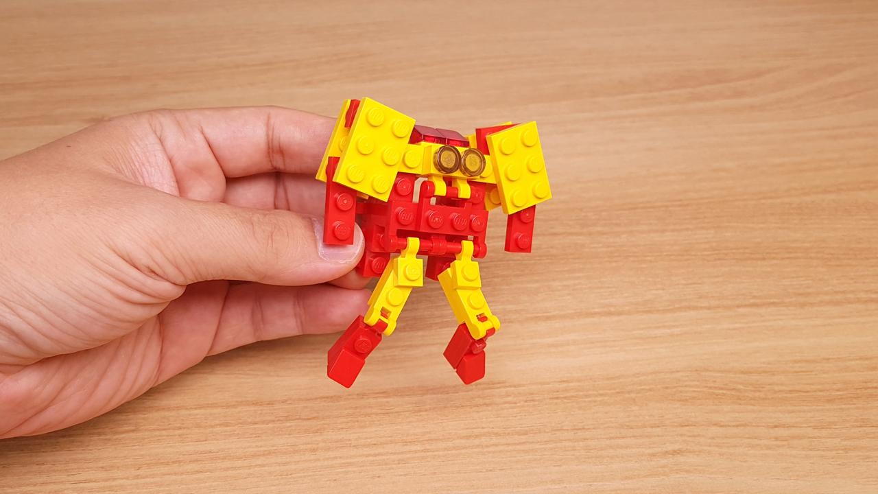 Micro LEGO brick scorpion transformer mech - Big Hand
 1 - transformation,transformer,LEGO transformer