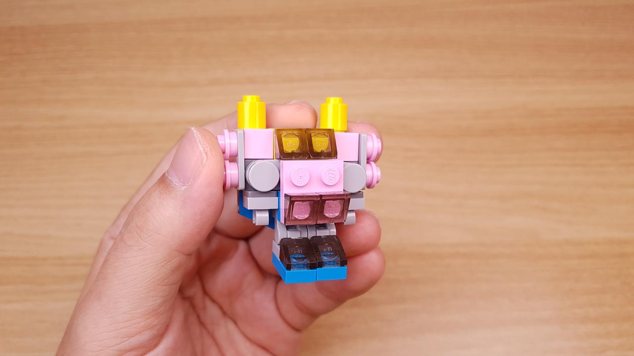 Micro LEGO brick combiner transformer mech - Rescue Power
 1 - transformation,transformer,LEGO transformer