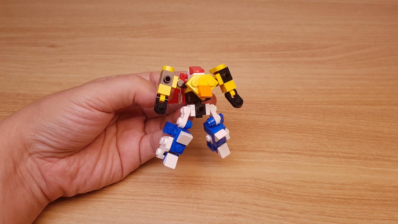 Micro LEGO brick combiner transformer mech - Wildman
 1 - transformation,transformer,LEGO transformer