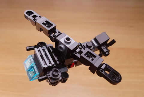 Combat Heli - Helicopter Transformer Robot (similar with Grinder) 1 - transformation,transformer,LEGO transformer