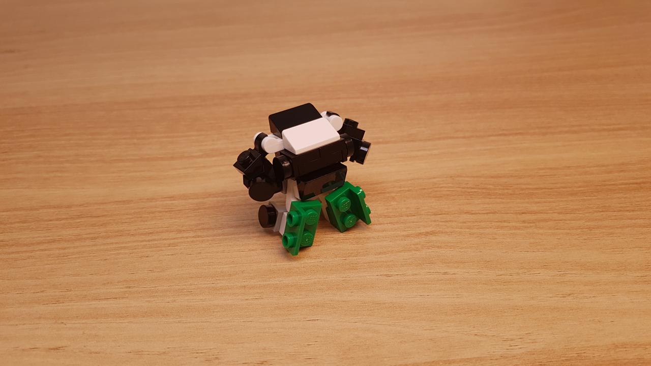 LEGO brick robot transformers tutorial - Combiners transformer