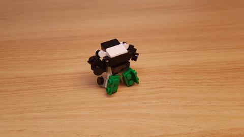 Micro LEGO brick combiner transformer mech - TwoBot Mini 2 - transformation,transformer,LEGO transformer