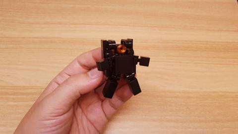 Micro LEGO brick transformer mech - NAW-5
 2 - transformation,transformer,LEGO transformer