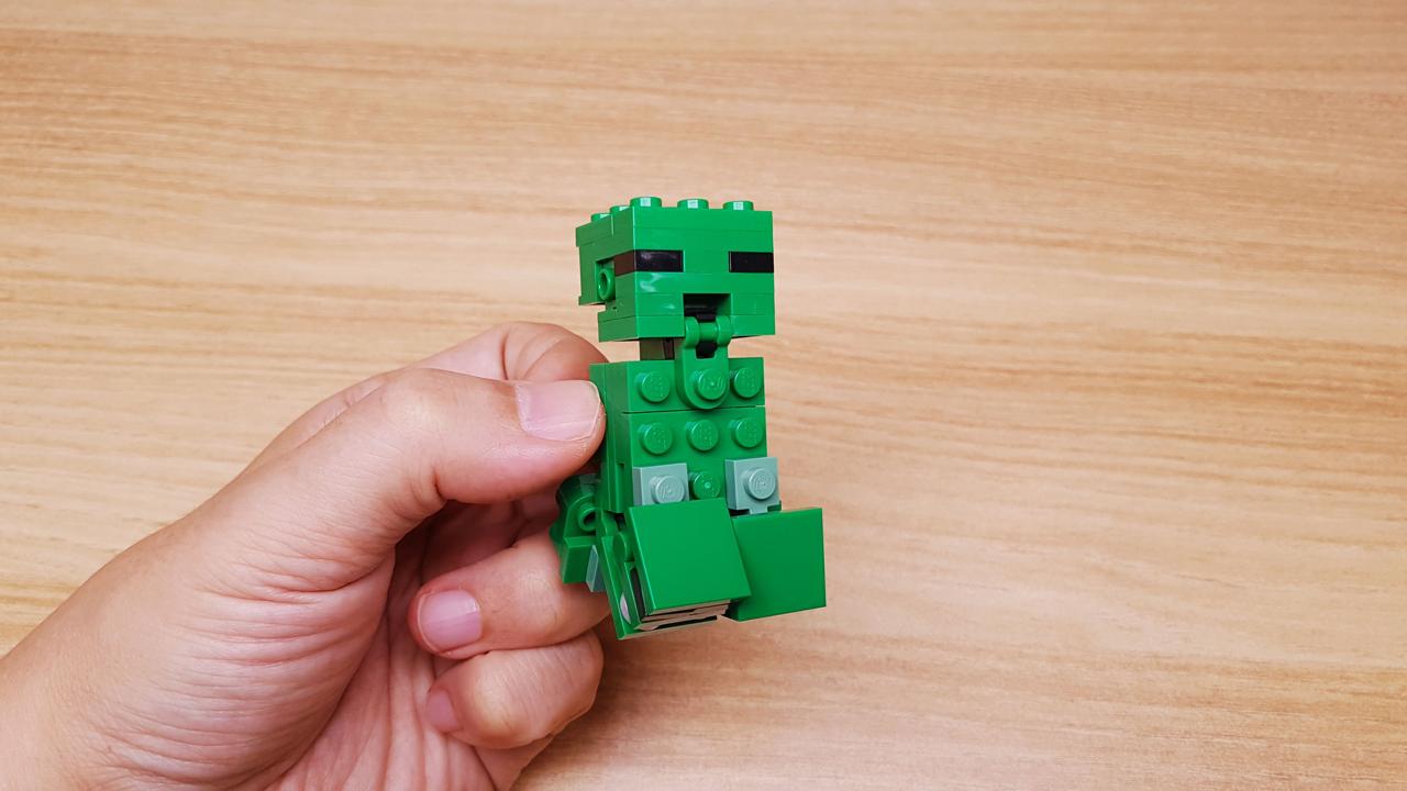 Micro LEGO brick transformer mech - Viner
 1 - transformation,transformer,LEGO transformer