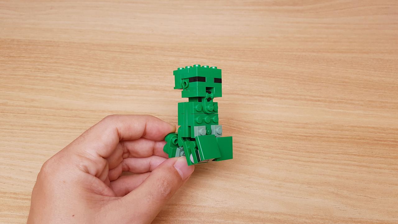 Micro LEGO brick transformer mech - Viner
 2 - transformation,transformer,LEGO transformer