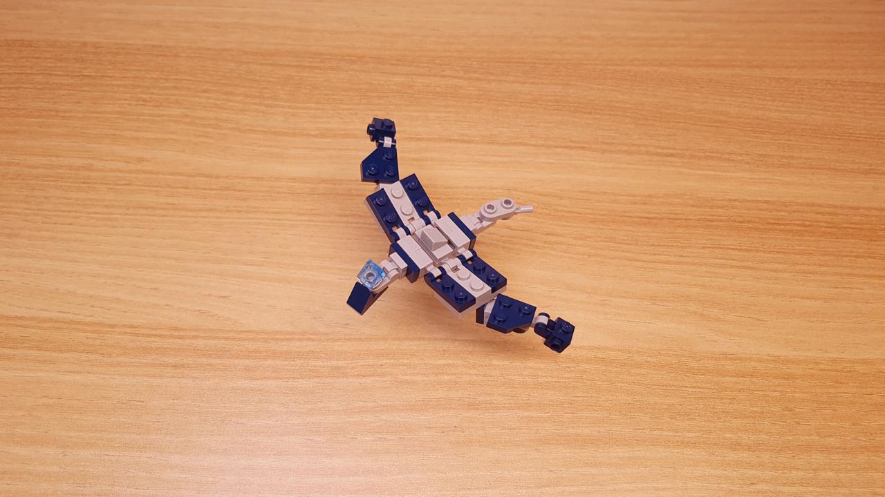 Micro LEGO brick transformer mech - Monster Bird
 2 - transformation,transformer,LEGO transformer