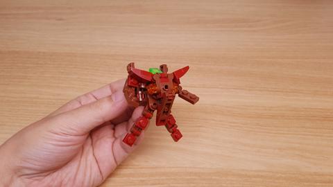 Micro LEGO brick Octopus transformer mech - Red Shadow
 2 - transformation,transformer,LEGO transformer