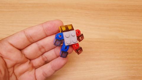 Micro LEGO brick train combiner transformer mech - Train Boy
 2 - transformation,transformer,LEGO transformer