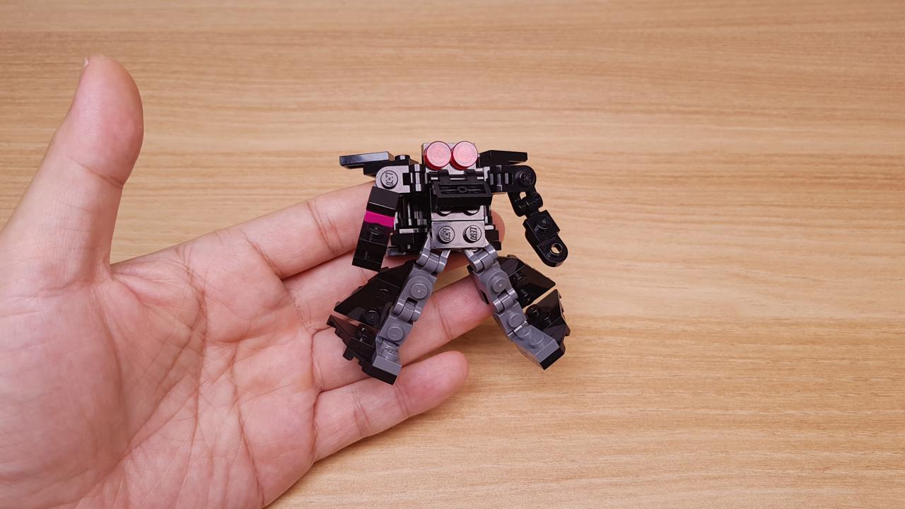 Micro LEGO brick dragon transformer mech - Draky
 1 - transformation,transformer,LEGO transformer