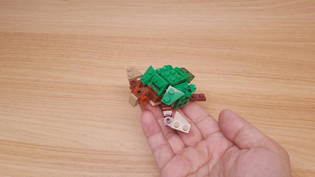 Micro LEGO brick bird, sea turtle trimple transformer mech - Birtler
 6 - transformation,transformer,LEGO transformer