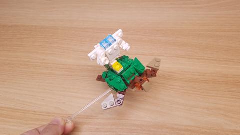Micro LEGO brick bird, sea turtle trimple transformer mech - Birtler
 4 - transformation,transformer,LEGO transformer