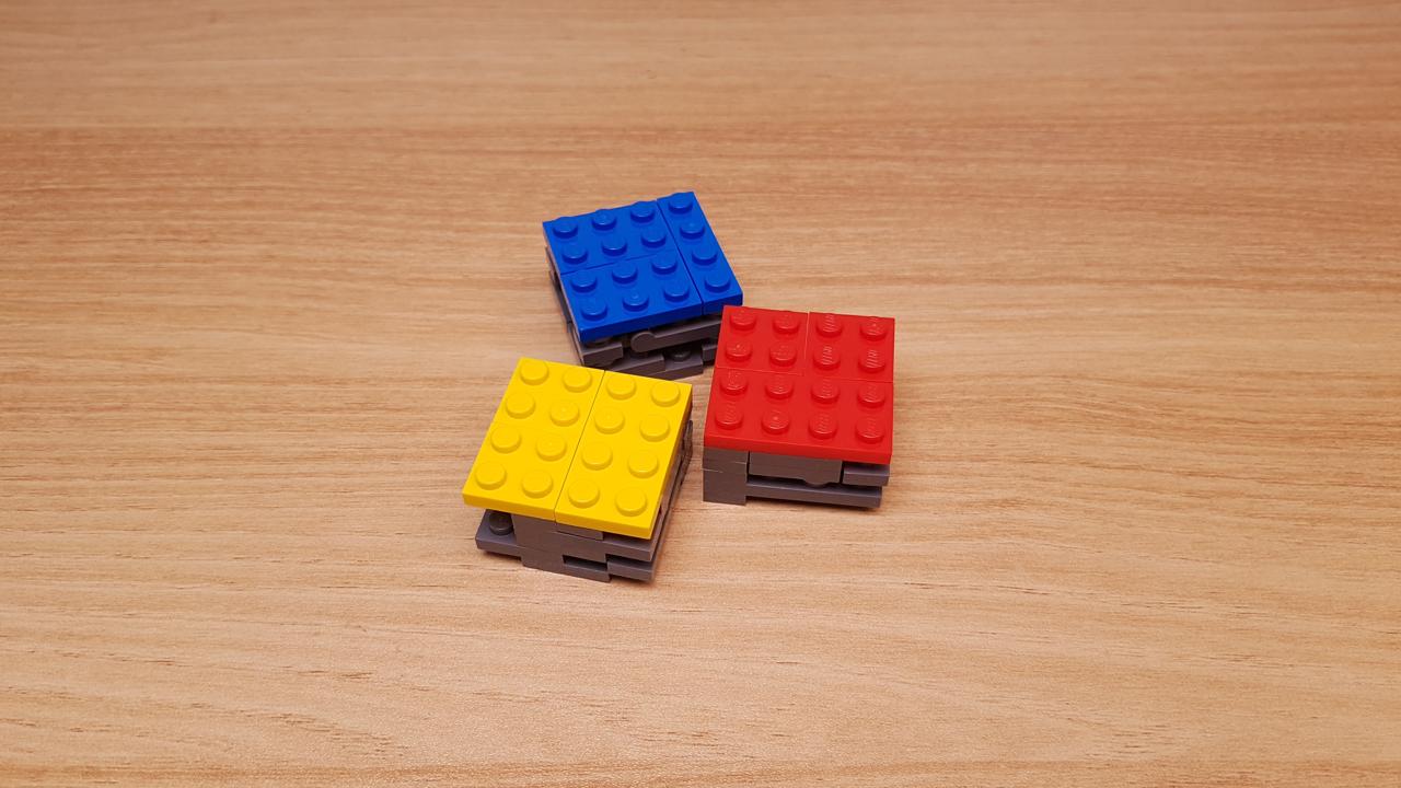 もっと手に入れやすいパーツで作ったキューブ合体ロボ「トーイ・ボックス」
 2 - 変身,変身ロボ,レゴ変身ロボ