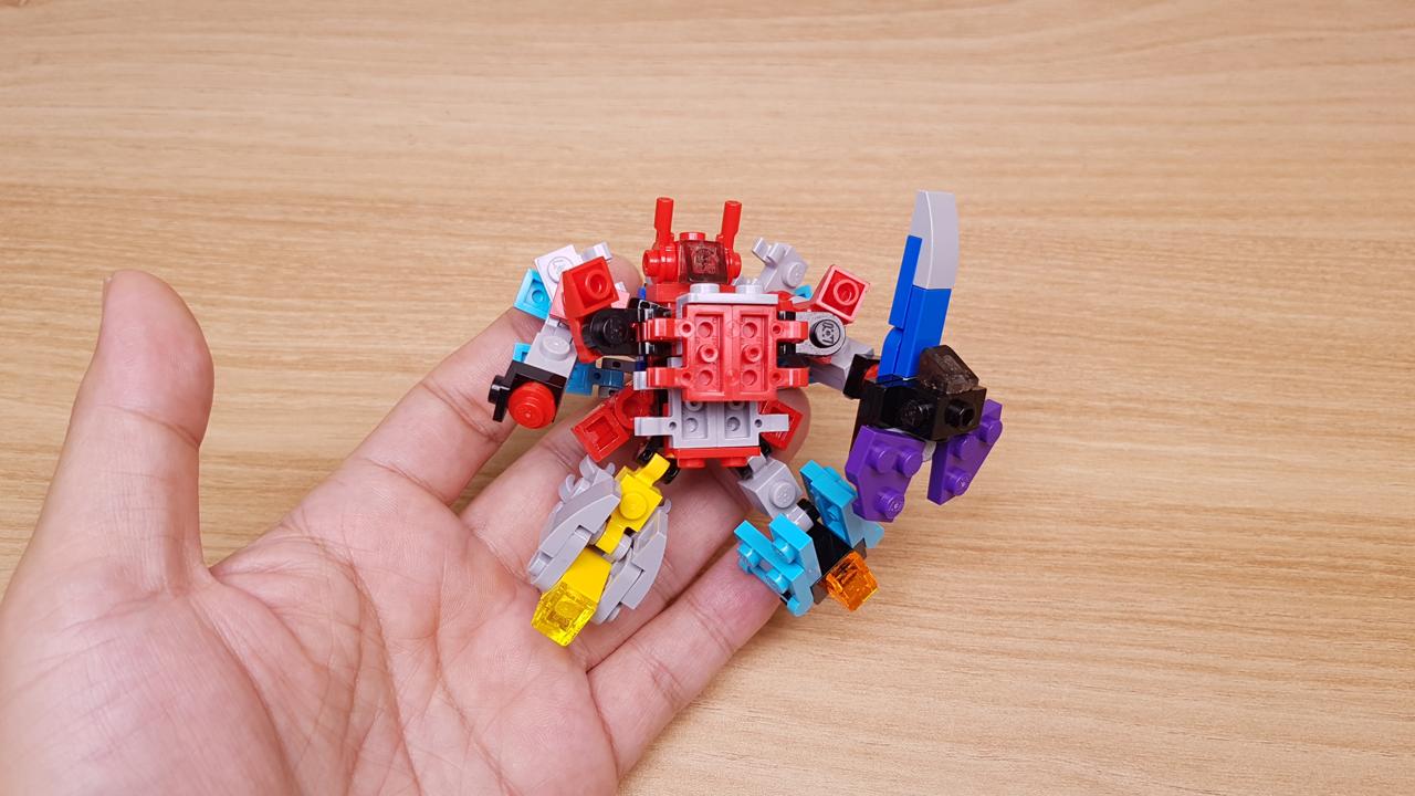 10마리 곤충 합체로봇 - 인섹트론 1 - 변신,변신로봇,레고변신로봇