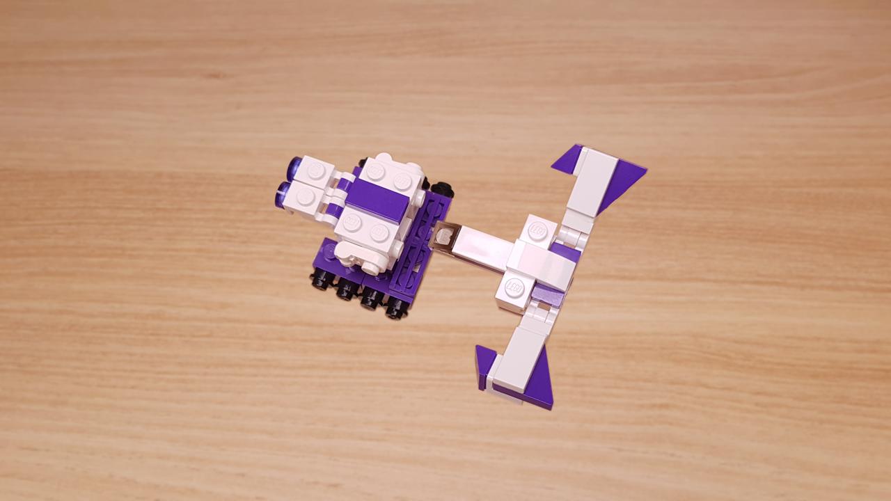 Transform its upper body with a simple connection! Semi-automatic combiner! - Wave Master
 3 - трансформация, трансформатор, трансформатор LEGO