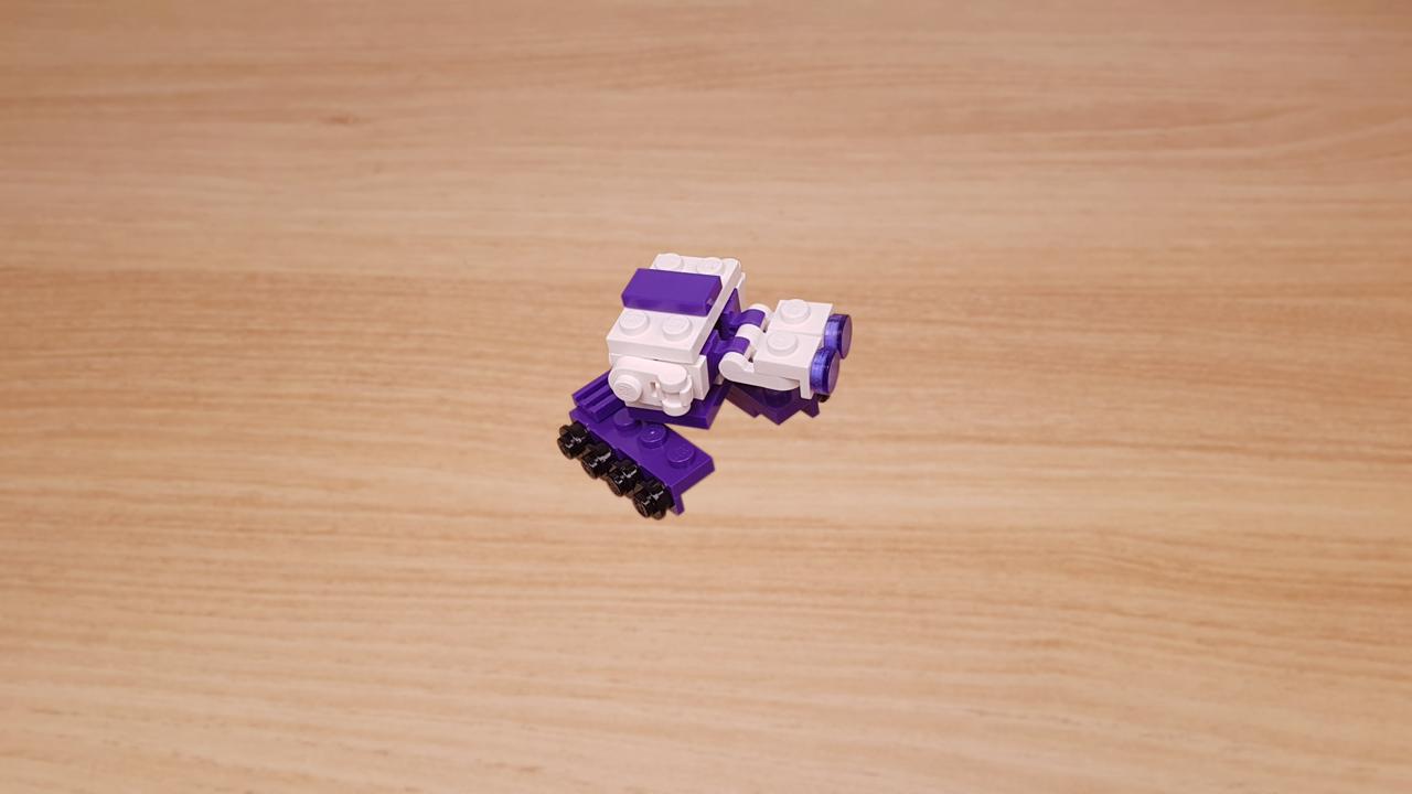 Transform its upper body with a simple connection! Semi-automatic combiner! - Wave Master
 4 - transformation,transformer,LEGO transformer