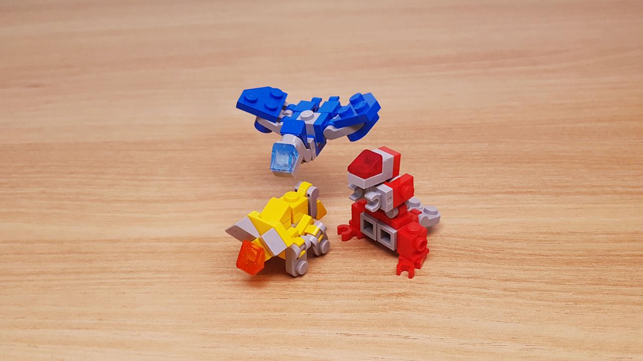 3 Tiny dinosaurs, but when they combine—unstoppable power! - Ultra Dino!
 2 - трансформация, трансформатор, трансформатор LEGO