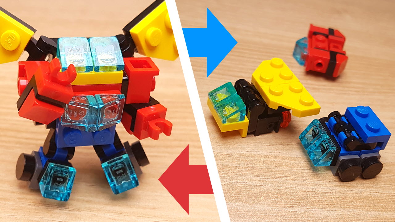 Combiner Transformer Robot (similar with Megazord)
 0 - transformation,transformer,LEGO transformer