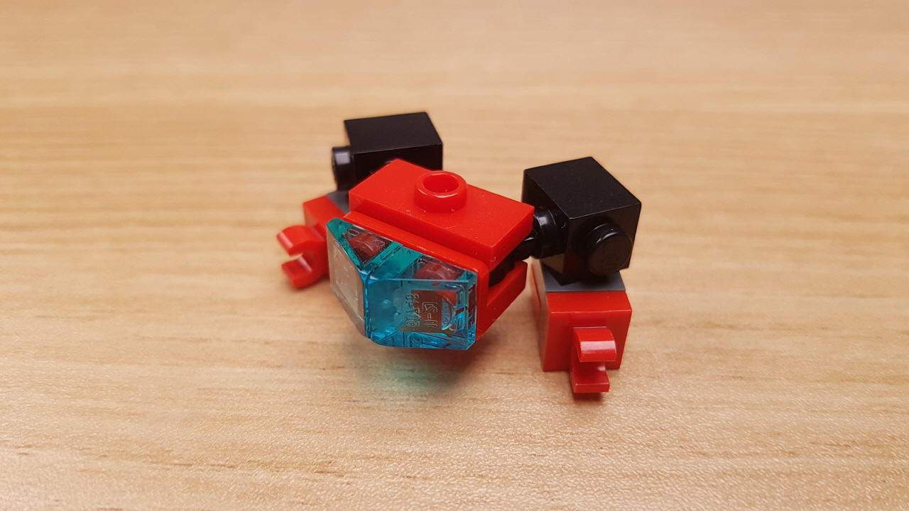 「戦隊ロボ」っぽいレゴミニ3段合体ロボ
 4 - 変身,変身ロボ,レゴ変身ロボ