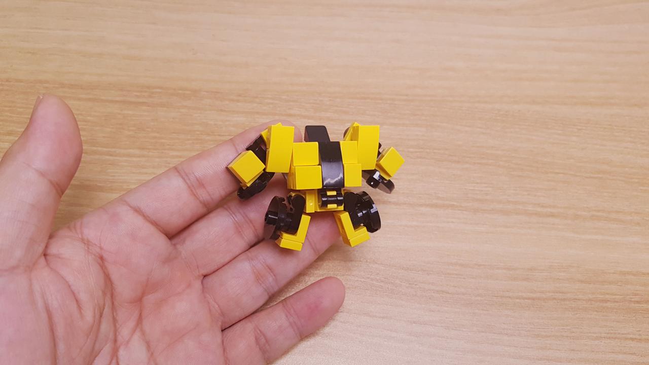 Transforming Robot with a Belly: Turns into a Cool Car and Plane! - Black LIne
 1 - transformation,transformer,LEGO transformer