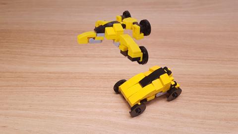 Transforming Robot with a Belly: Turns into a Cool Car and Plane! - Black LIne
 1 - transformation,transformer,LEGO transformer