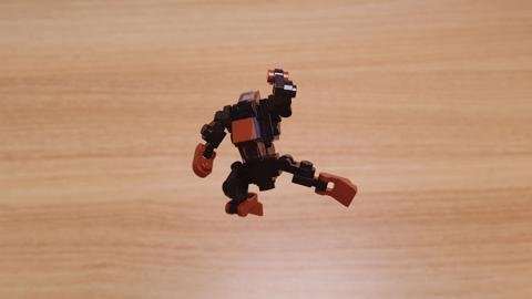 Only 36 brick parts: The Ultimate Doberman Transforming Robot - Hound Dog!
 2 - transformation,transformer,LEGO transformer