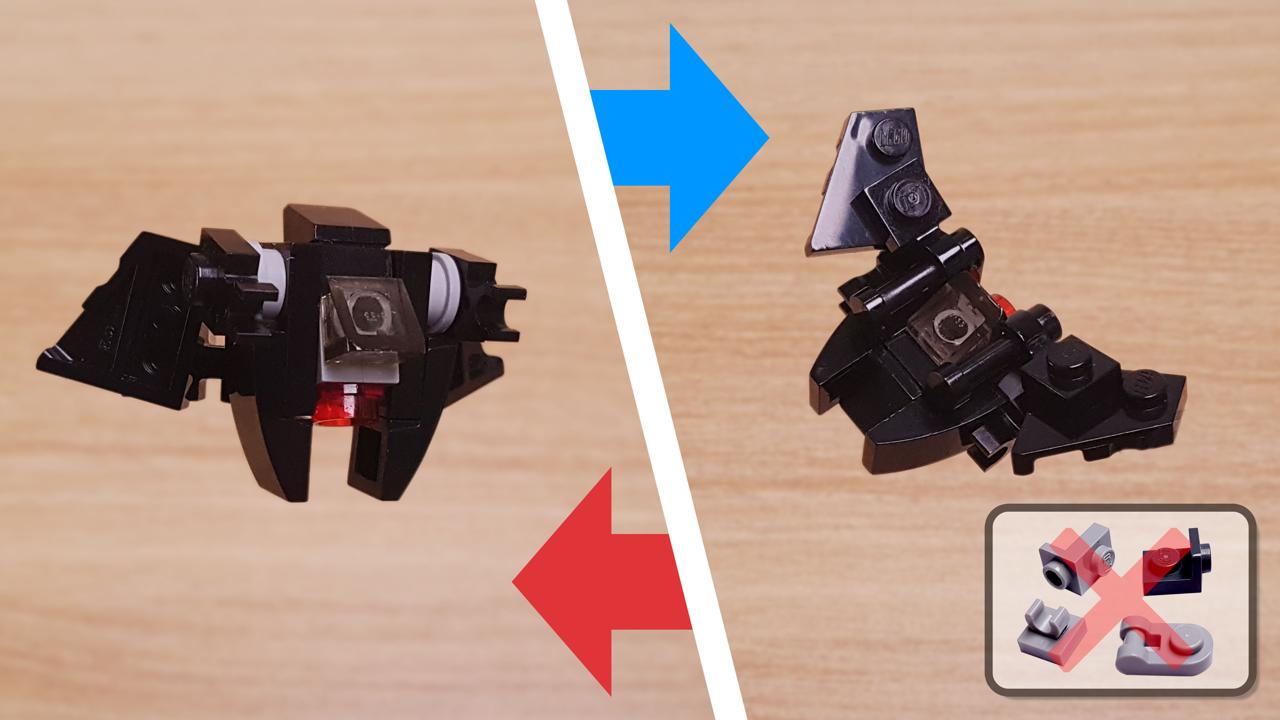 Batman? Nope! Meet Dark Boy, the Ultimate Mini Transforming Robot! - Dark Boy
 0 - transformation,transformer,LEGO transformer