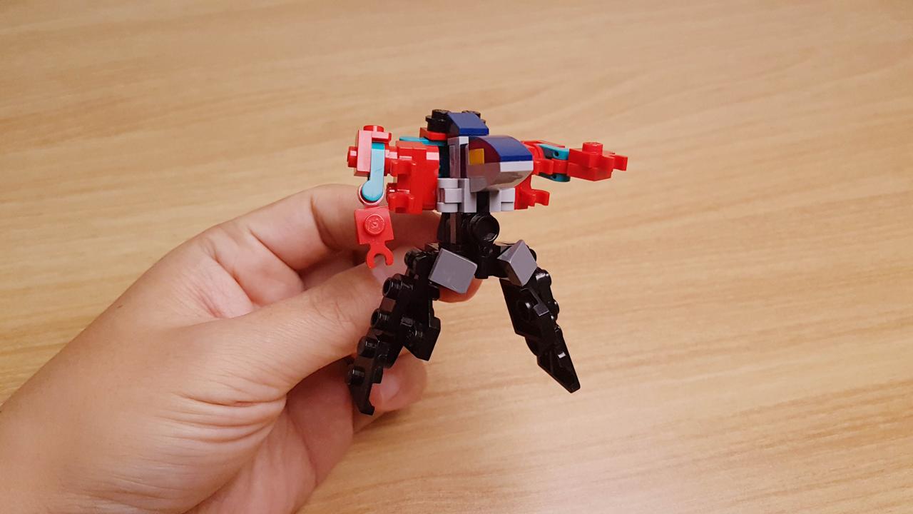 Micro LEGO brick sea animal combiner transformer mech - Blue Guardian #LEGO #MOC #transformers
 1 - transformation,transformer,LEGO transformer