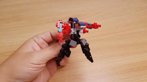 Micro LEGO brick sea animal combiner transformer mech - Blue Guardian #LEGO #MOC #transformers
 2 - transformation,transformer,LEGO transformer