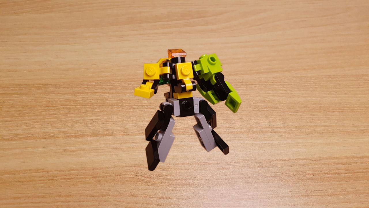 Micro LEGO brick animals combiner transformer mech - Wild Fang #LEGO #MOC #transformers
 1 - transformation,transformer,LEGO transformer